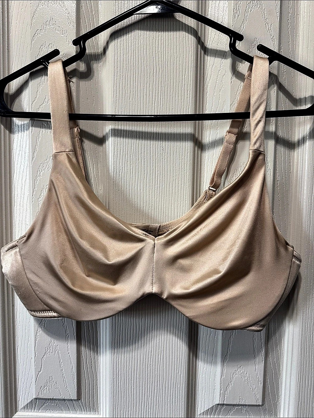 Soma Sensuous Sides Minimizer 1" Beige Bra 34C